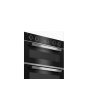 Beko bPRO 500 BBXTF25300X Built Under Electric Double Oven - Black 