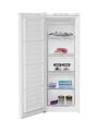 Beko FNE4545W 146Cm Small Frost Free Upright Freezer - White - E Rated