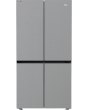 Beko GN446224VPS Frost Free American Fridge Freezer - Stainless Steel Effect 