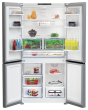 Beko GN446224VPS Frost Free American Fridge Freezer - Stainless Steel Effect 