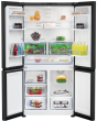 Beko GN446224VPZ Frost Free American Fridge Freezer - Black Steel 