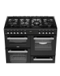 Belling 444411799 COOKCENTRE 100DF BLK 444411799 Belling Cookcentre 100Df 100Cm Dual Fuel Range Cook