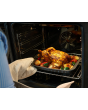 Belling 444411820 FARMHOUSE 90DF BLK Farmhouse 90DF 90cm wide Dual Fuel Range Cooker with Gas Hob -
