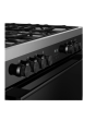 Belling 444412039 RCA VISION SGL 90DF BLK 444412039 90Cm Dual Fuel Range Cooker With Gas Hob