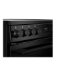 Belling 444412049 FSA VISION 60E BLK 444412049 60Cm Double Oven With Ceramic Hob