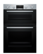 Bosch MBA578BS7B Bosch Series 6 Mba578bs7b Built In Electric Double Oven With Pyrolytic Cleaning - S