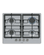Bosch PGP6B5K90 Bosch Series 4 Pgp6b5k90 58Cm Gas Hob - Stainless Steel