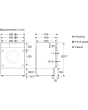 Bosch WKD28260GB Series 4 WKD28260GB Integrated 8Kg / 5Kg Washer Dryer with 1400 rpm - White