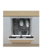 Candy CDIH 2L952-80 Integrated Slimline Dishwasher - Black Control Panel With Fixed Door Fixing Kit