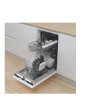 Candy CDIH 2L952-80 Integrated Slimline Dishwasher - Black Control Panel With Fixed Door Fixing Kit