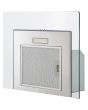 Candy CGM641X 60 Cm Chimney Cooker Hood - Stainless Steel / Curved Glass