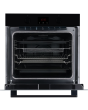CDA SC050BL Built In Electric Single Oven and Pyrolytic Cleaning - Black 
