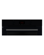 CDA SC050BL Built In Electric Single Oven and Pyrolytic Cleaning - Black 