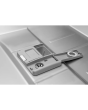 Cda SCD4509 Integrated Slimline Dishwasher - Black Control Panel with Fixed Kit