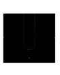 Elica NIKOLATESLA FIT 70 70 72Cm Venting Induction Hob - Black - For Ducted/Recirculating Ventilatio