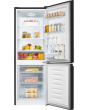 Fridgemaster MC50165EB Compact 143cm High 60/40 Fridge Freezer - Black 