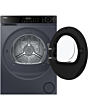 Haier HD100-D357AGU1UK X5 HD100-D357AGU1UK Wifi Connected 10Kg Heat Pump Tumble Dryer - Graphite