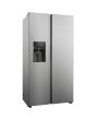 Haier HSR5918DIMP Sbs 90 Series 5 Plumbed Frost Free American Fridge Freezer - Stainless Steel