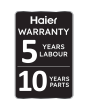 Haier HWDB10B14858U1UK Series 8 HWDB10B14858U1UK Wifi Connected Integrated 10Kg / 6Kg Washer Dryer w