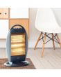 Igenix IG9514 Igenix Electric Halogen Heater, 3 Heat Settings, 1200W, Grey