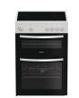Indesit ITE6VMW 60Cm Wide Single Oven Electric Cooker With Ceramic Hob