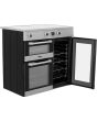 Leisure CS90D530X Cuisinemaster 90Cm Electric Range Cooker With Induction Hob - Stainless Steel