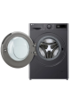 Lg F4Y513GBLN1 Y500 Series F4y513gbln1 13Kg Wifi Connected Washing Machine With 1400 Rpm - Slate Gre