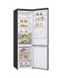 LG NatureFRESH™ GBP62MCNAC 70/30 Frost Free Fridge Freezer - Black 