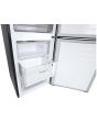 LG NatureFRESH™ GBP62MCNAC 70/30 Frost Free Fridge Freezer - Black 
