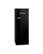 Montpellier MAB341K Retro Fridge Freezer In Black 
