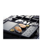 Rangemaster Classic CL90DFPGBL/CM1 90cm wide Dual Fuel Range Cooker with Gas Hob - Black / Chrome