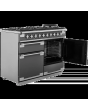 Rangemaster Elise ELS110DFFSL 110cm wide Dual Fuel Range Cooker with Gas Hob - Slate