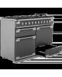 Rangemaster Elise ELS110DFFSL 110cm wide Dual Fuel Range Cooker with Gas Hob - Slate
