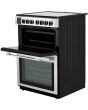 Rangemaster Professional Plus 60 PROPL60EISS/C 60cm Wide Double Oven Electric Cooker with Induction Hob - Stainless Steel / Chrome