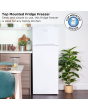 Russell Hobbs RH144TMFF54 Compact 145cm High 80/20 Fridge Freezer - White 