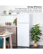 Russell Hobbs RH144TMFF54 Compact 145cm High 80/20 Fridge Freezer - White 