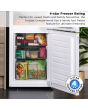 Russell Hobbs RH50FF145 Compact 145cm High 60/40 Fridge Freezer - White 