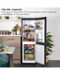 Russell Hobbs RH50FF145B Compact 145cm High 60/40 Fridge Freezer - Black 