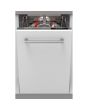 Sharp QW-NS14I49EX-EN Fully Integrated Slimline Dishwasher - Silver Control Panel With Fixed Door Fi
