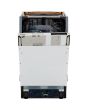 Sharp QW-NS14I49EX-EN Fully Integrated Slimline Dishwasher - Silver Control Panel With Fixed Door Fi