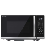 Sharp SP2542 25L 900W Combination Flatbed Microwave Oven With Grill - Black