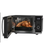 Sharp SP2542 25L 900W Combination Flatbed Microwave Oven With Grill - Black
