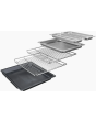 Siemens HS758G3B1B Iq700 Built-In Electric Oven With Steam Function - Black - A+ Rated