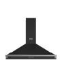 Stoves 444411656 RICHMOND CHIM 90PYR BLK - 90Cm Pyramid Chimney Cooker Hood - Black