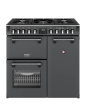 Stoves 444412003 RICHMOND DELUXE 90DF AGR - 90Cm Dual Fuel Range Cooker With Gas Hob - Anthracite Grey