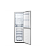 Teknix FFPH1825PX/E 256L Fridge Freezer, Total No Frost, Brushed Steel