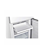 Teknix FFPH1825PX/E 256L Fridge Freezer, Total No Frost, Brushed Steel