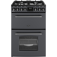 Belling FARMHOUSEMRA60 444411812 Dual Fuel Cooker With Double Oven - Anthracite - A Rated 