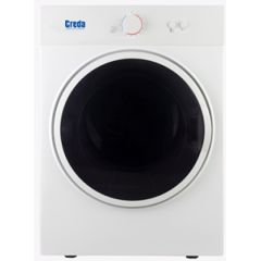 Creda C3TDW 3Kg Load Rear Venting Compact Tumble Dryer - White
