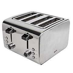Igenix IG3204 4 Slice Toaster In Stainless Steel